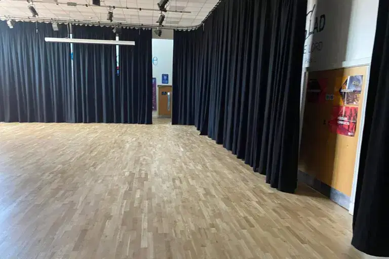 St Marys Primary School Hall Floor Before Floor Sanding | Floor Transformation
